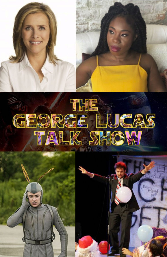 Meredith Vieira, Lauren Ashley Smith, Griffin Newman, and Connor Ratliff: "The George Lucas Talk Show"